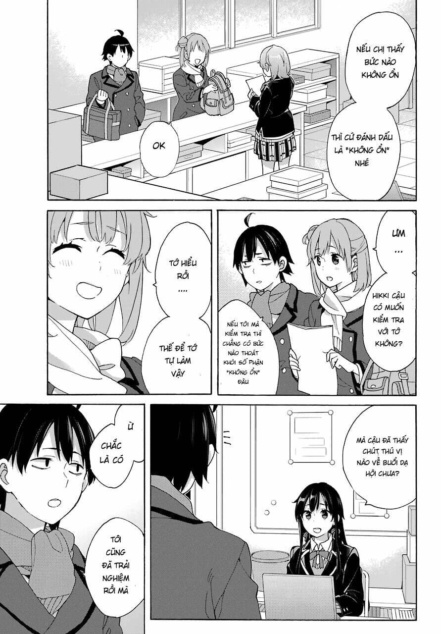 Truyện Tranh Chuyện Tình Thanh Xuân Bi Hài Của Tôi Quả Nhiên Là Sai Lầm - Oregairu trang 6