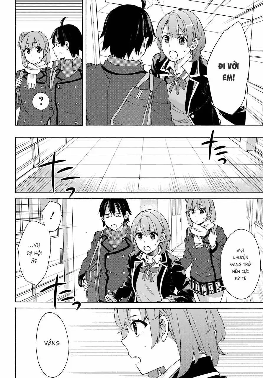 Truyện Tranh Chuyện Tình Thanh Xuân Bi Hài Của Tôi Quả Nhiên Là Sai Lầm - Oregairu trang 6