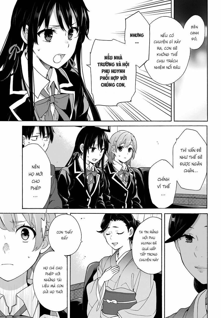 Truyện Tranh Chuyện Tình Thanh Xuân Bi Hài Của Tôi Quả Nhiên Là Sai Lầm - Oregairu trang 6