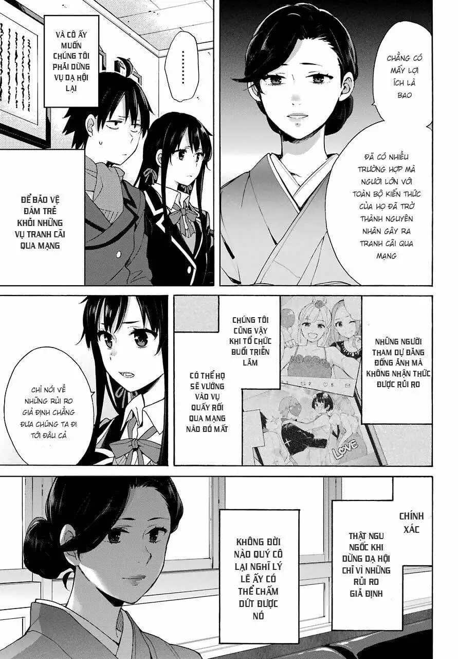 Truyện Tranh Chuyện Tình Thanh Xuân Bi Hài Của Tôi Quả Nhiên Là Sai Lầm - Oregairu trang 6