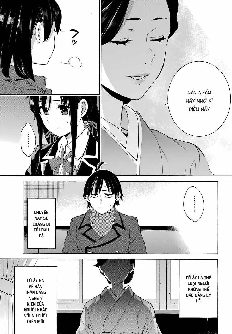 Truyện Tranh Chuyện Tình Thanh Xuân Bi Hài Của Tôi Quả Nhiên Là Sai Lầm - Oregairu trang 6