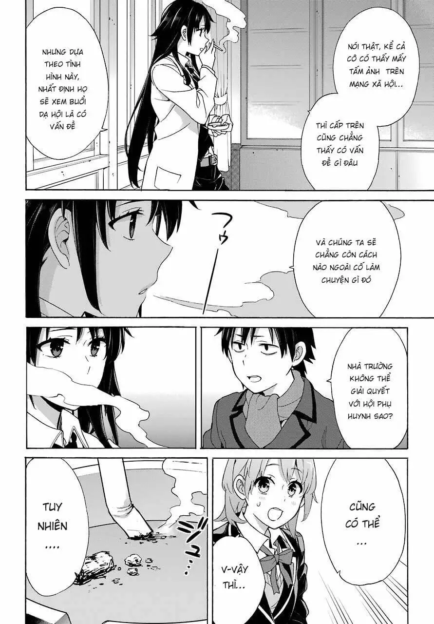 Truyện Tranh Chuyện Tình Thanh Xuân Bi Hài Của Tôi Quả Nhiên Là Sai Lầm - Oregairu trang 6