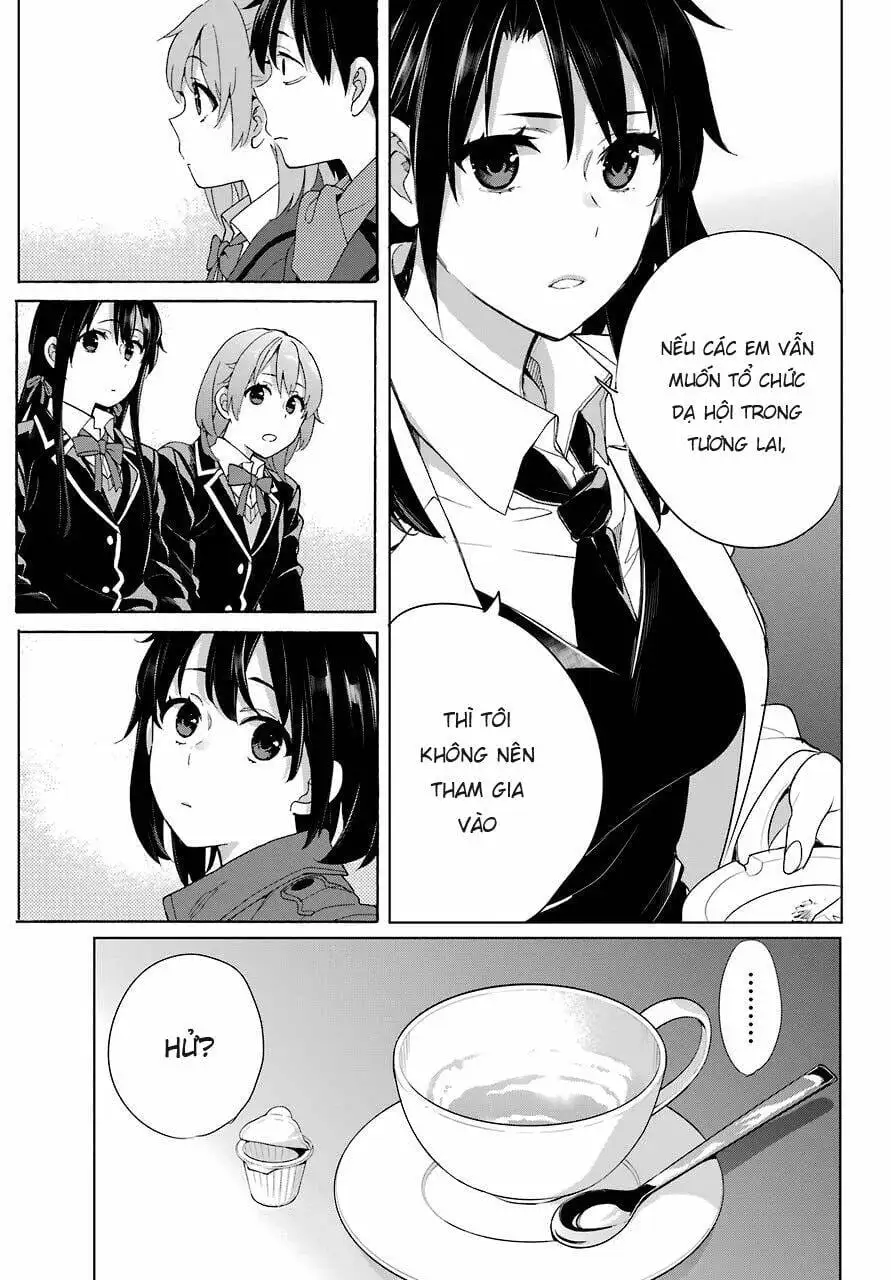 Truyện Tranh Chuyện Tình Thanh Xuân Bi Hài Của Tôi Quả Nhiên Là Sai Lầm - Oregairu trang 6