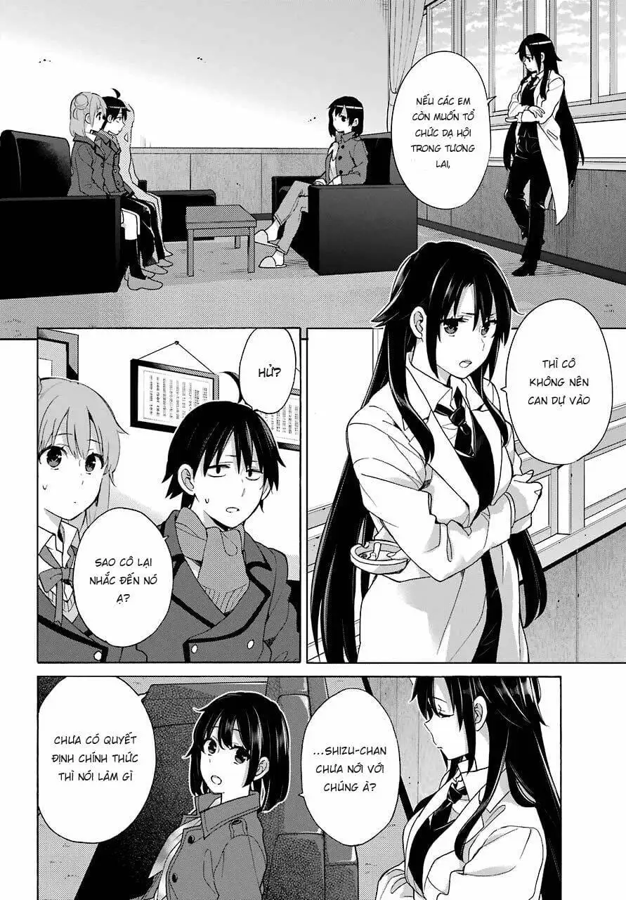 Truyện Tranh Chuyện Tình Thanh Xuân Bi Hài Của Tôi Quả Nhiên Là Sai Lầm - Oregairu trang 6