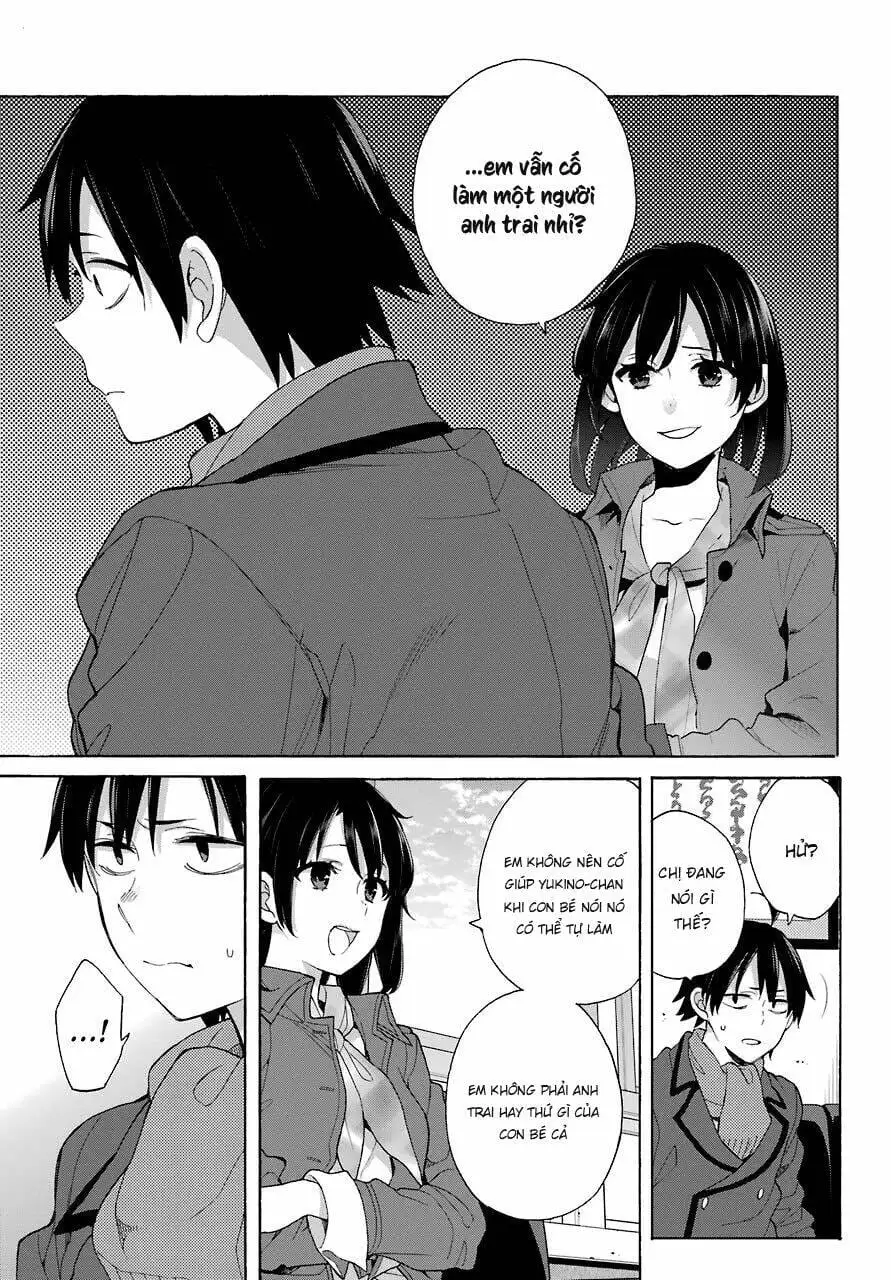 Truyện Tranh Chuyện Tình Thanh Xuân Bi Hài Của Tôi Quả Nhiên Là Sai Lầm - Oregairu trang 6