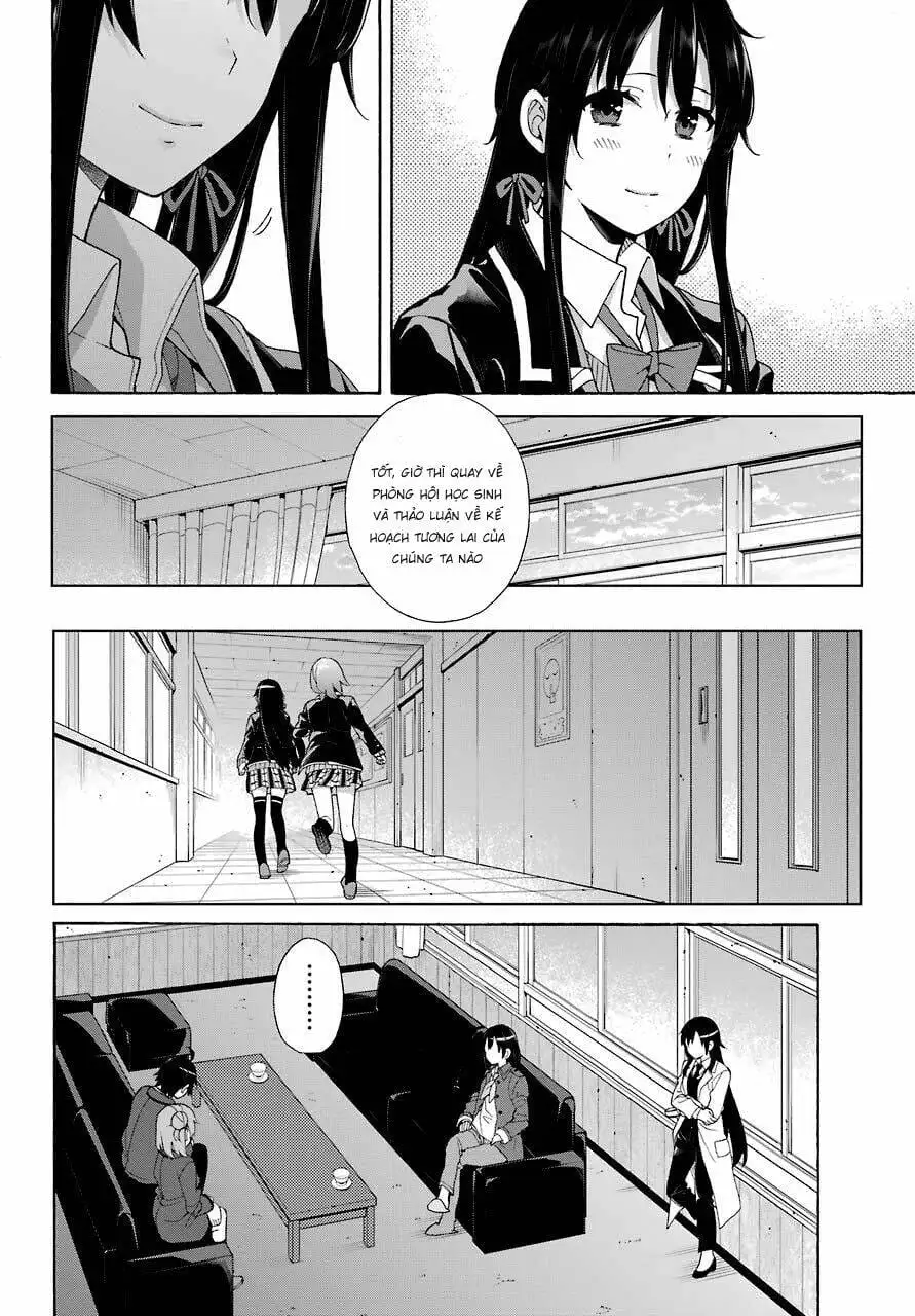 Truyện Tranh Chuyện Tình Thanh Xuân Bi Hài Của Tôi Quả Nhiên Là Sai Lầm - Oregairu trang 6