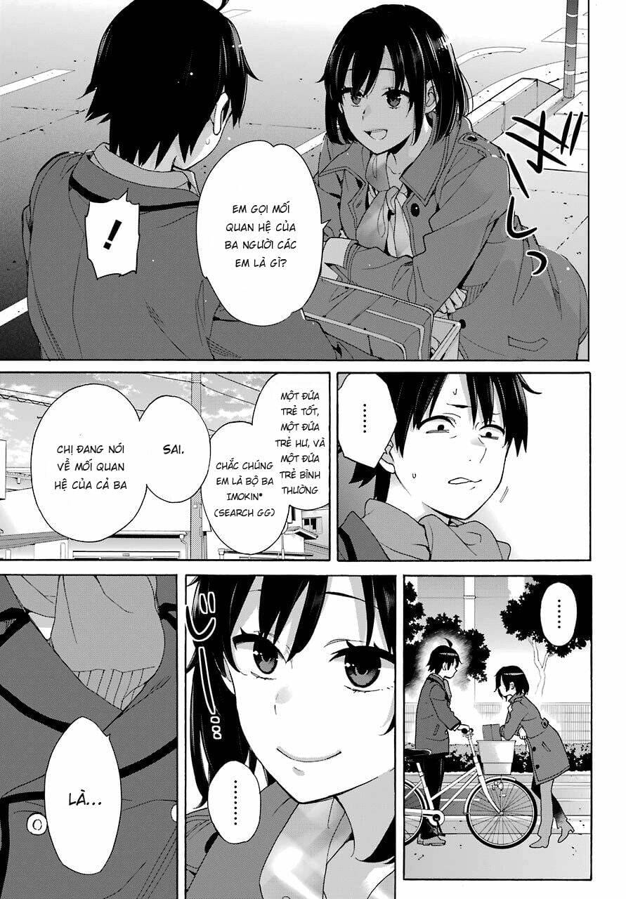 Truyện Tranh Chuyện Tình Thanh Xuân Bi Hài Của Tôi Quả Nhiên Là Sai Lầm - Oregairu trang 6