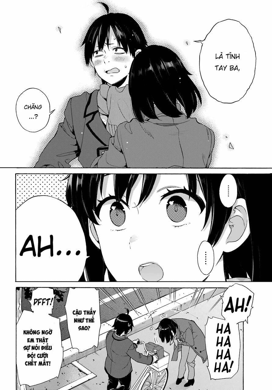 Truyện Tranh Chuyện Tình Thanh Xuân Bi Hài Của Tôi Quả Nhiên Là Sai Lầm - Oregairu trang 6