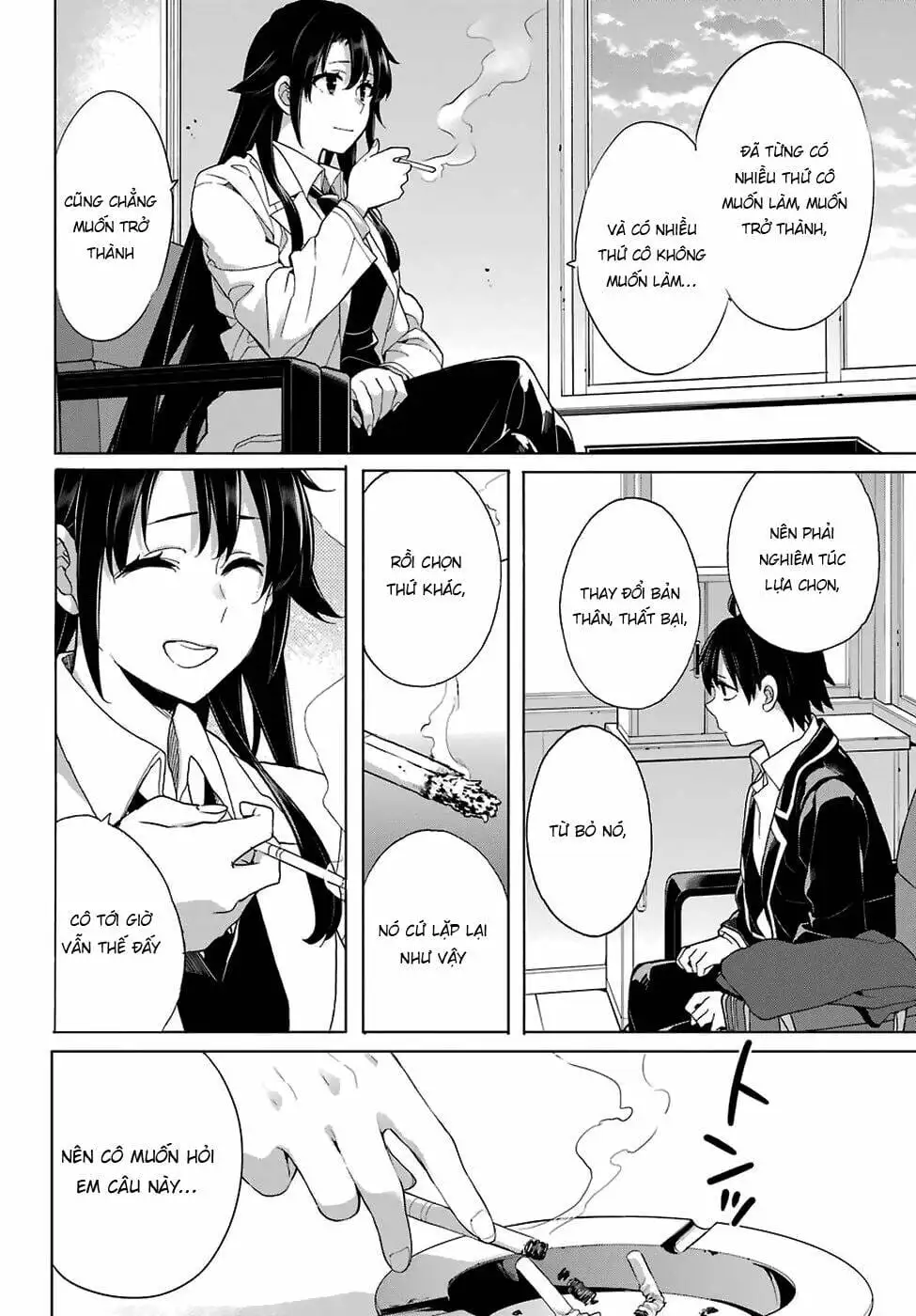 Truyện Tranh Chuyện Tình Thanh Xuân Bi Hài Của Tôi Quả Nhiên Là Sai Lầm - Oregairu trang 6