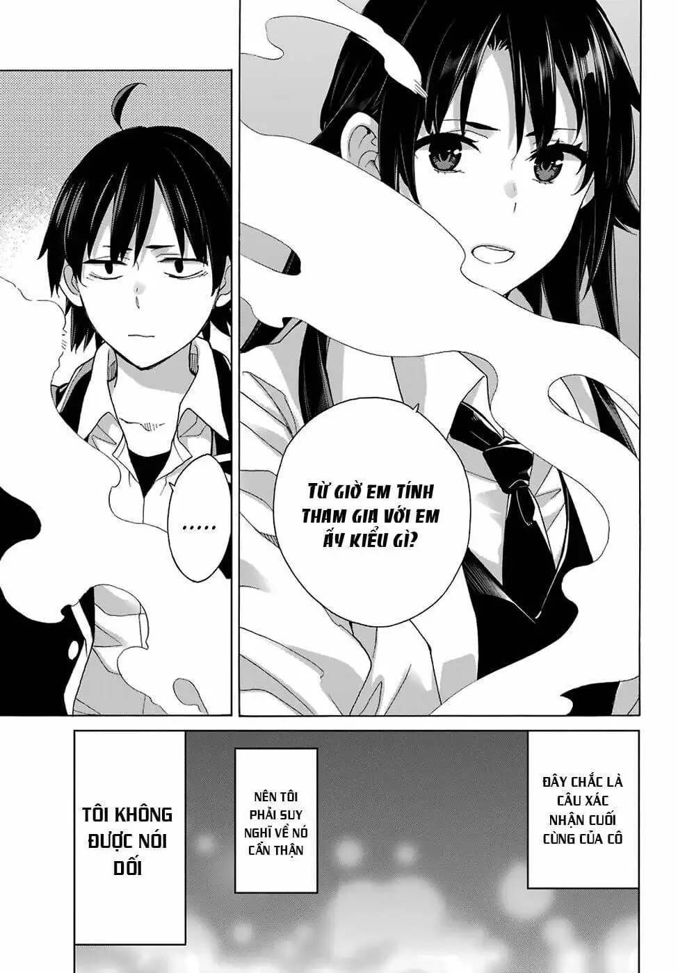 Truyện Tranh Chuyện Tình Thanh Xuân Bi Hài Của Tôi Quả Nhiên Là Sai Lầm - Oregairu trang 6