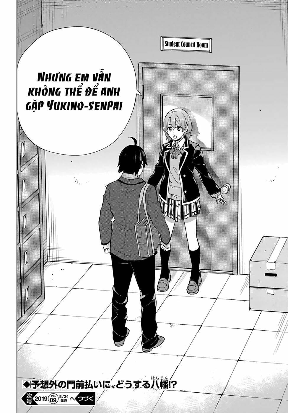 Truyện Tranh Chuyện Tình Thanh Xuân Bi Hài Của Tôi Quả Nhiên Là Sai Lầm - Oregairu trang 6