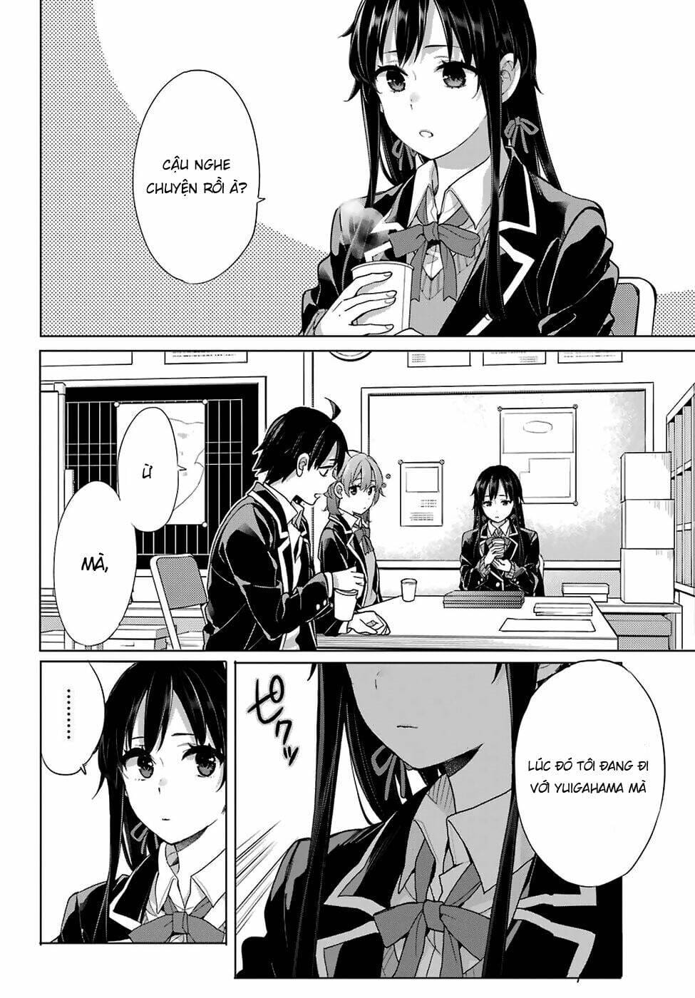 Truyện Tranh Chuyện Tình Thanh Xuân Bi Hài Của Tôi Quả Nhiên Là Sai Lầm - Oregairu trang 6