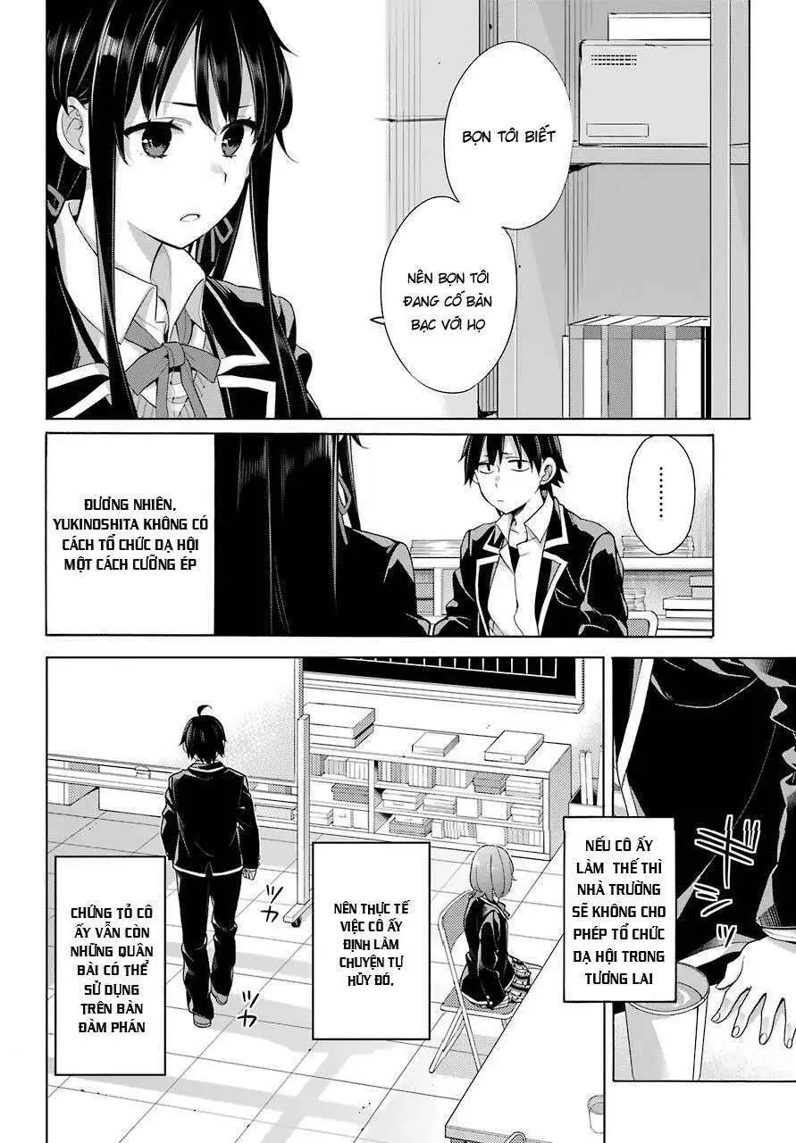 Truyện Tranh Chuyện Tình Thanh Xuân Bi Hài Của Tôi Quả Nhiên Là Sai Lầm - Oregairu trang 6