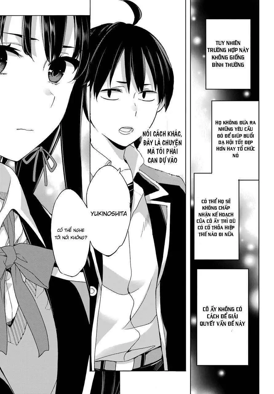 Truyện Tranh Chuyện Tình Thanh Xuân Bi Hài Của Tôi Quả Nhiên Là Sai Lầm - Oregairu trang 6