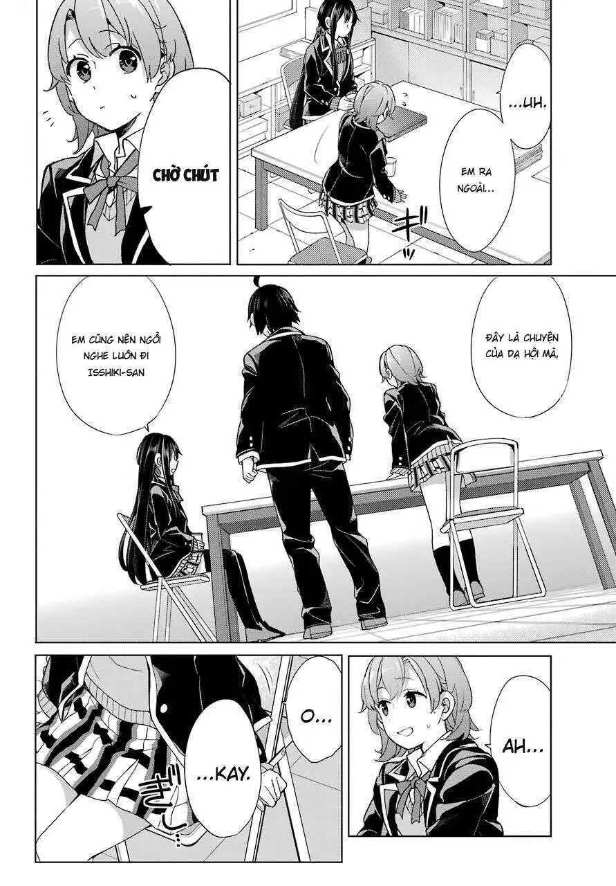 Truyện Tranh Chuyện Tình Thanh Xuân Bi Hài Của Tôi Quả Nhiên Là Sai Lầm - Oregairu trang 6