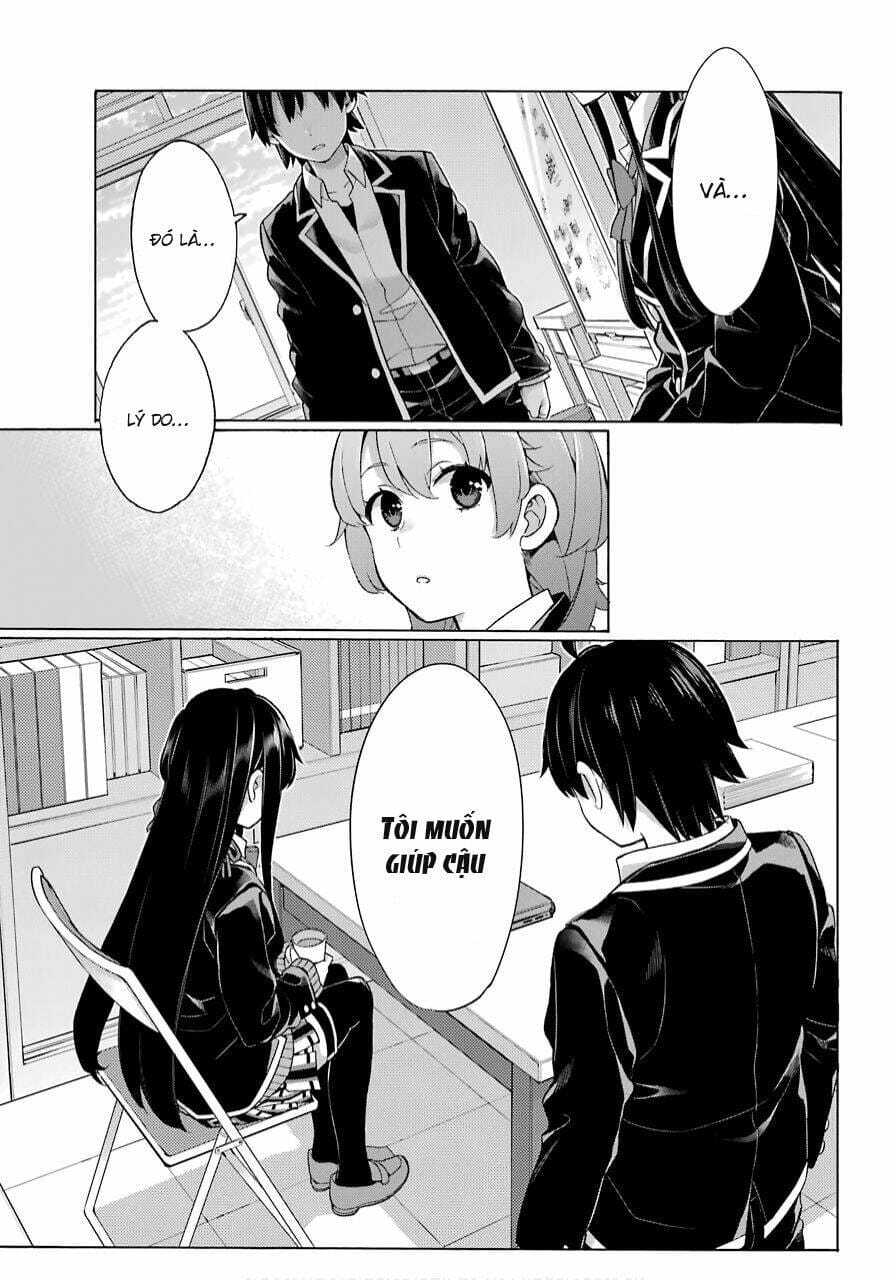 Truyện Tranh Chuyện Tình Thanh Xuân Bi Hài Của Tôi Quả Nhiên Là Sai Lầm - Oregairu trang 6