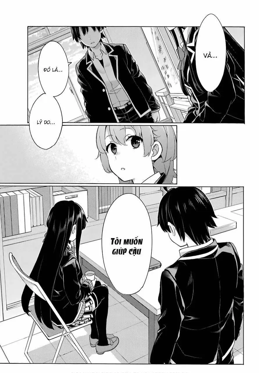 Truyện Tranh Chuyện Tình Thanh Xuân Bi Hài Của Tôi Quả Nhiên Là Sai Lầm - Oregairu trang 6