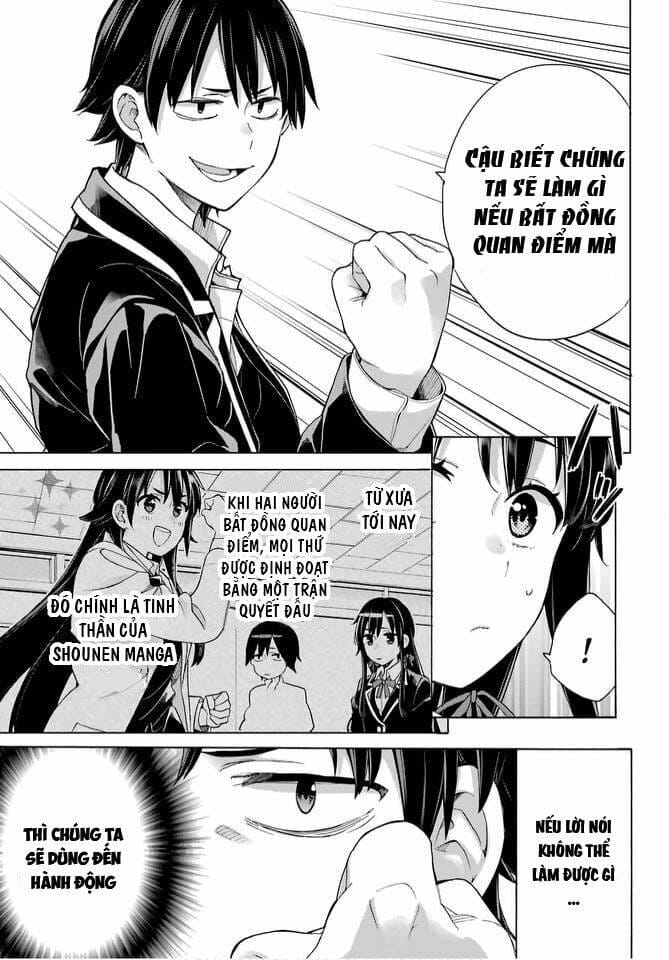 Truyện Tranh Chuyện Tình Thanh Xuân Bi Hài Của Tôi Quả Nhiên Là Sai Lầm - Oregairu trang 6