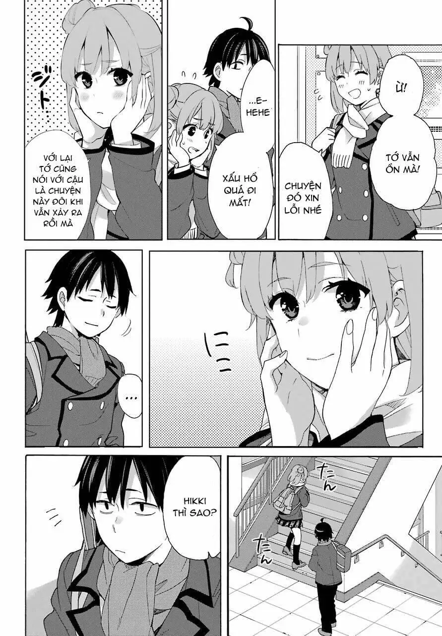 Truyện Tranh Chuyện Tình Thanh Xuân Bi Hài Của Tôi Quả Nhiên Là Sai Lầm - Oregairu trang 6