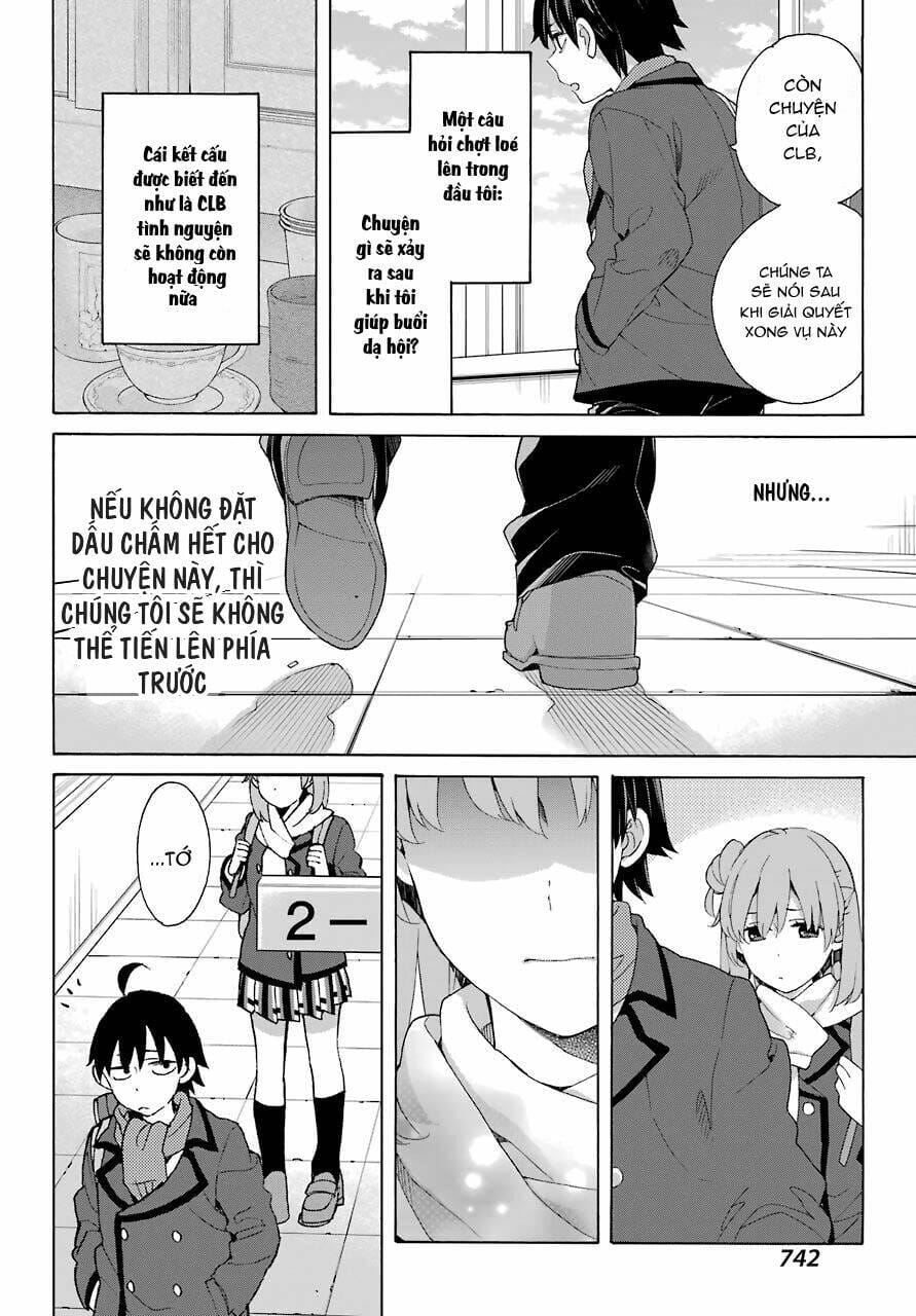 Truyện Tranh Chuyện Tình Thanh Xuân Bi Hài Của Tôi Quả Nhiên Là Sai Lầm - Oregairu trang 6