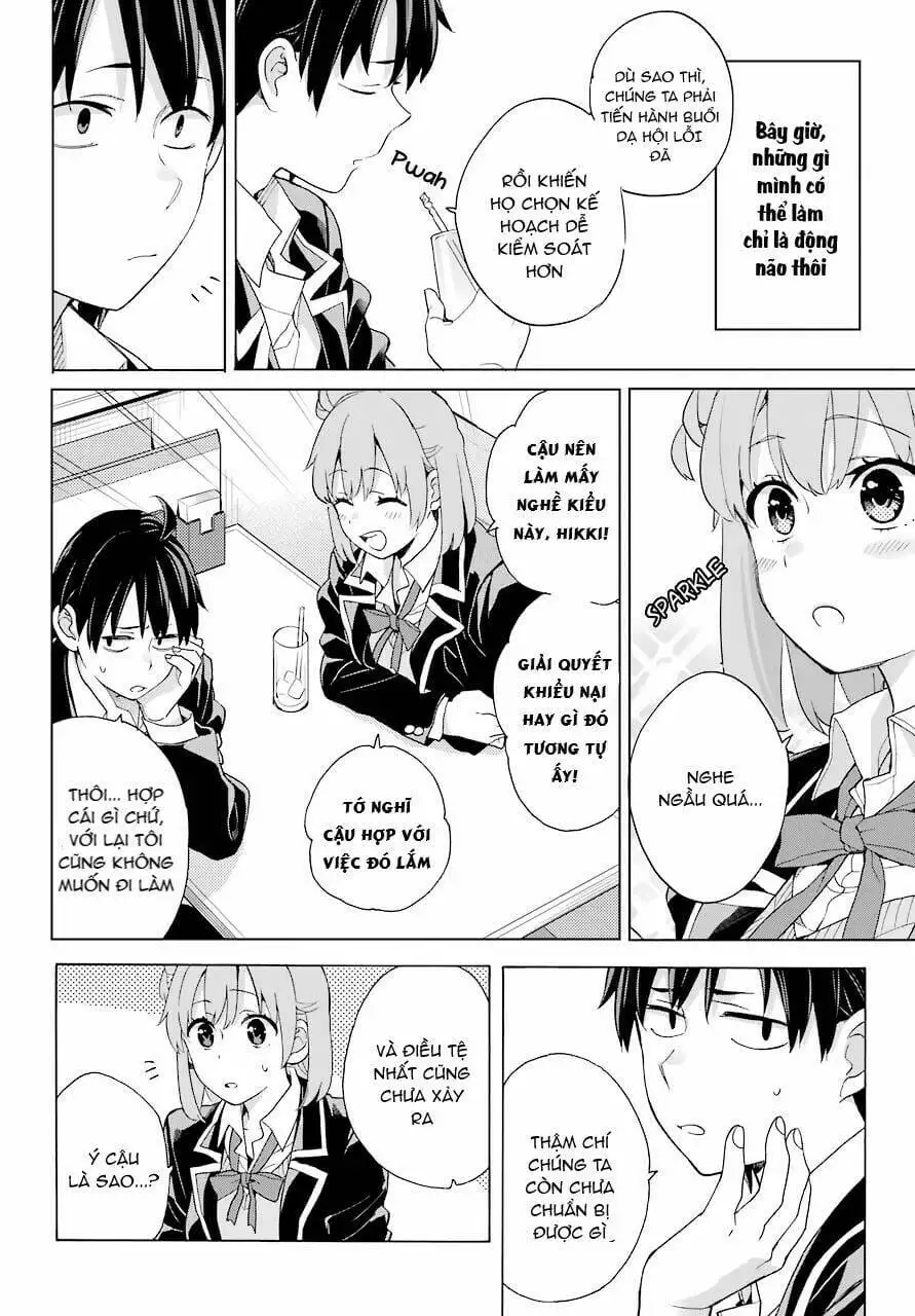 Truyện Tranh Chuyện Tình Thanh Xuân Bi Hài Của Tôi Quả Nhiên Là Sai Lầm - Oregairu trang 6