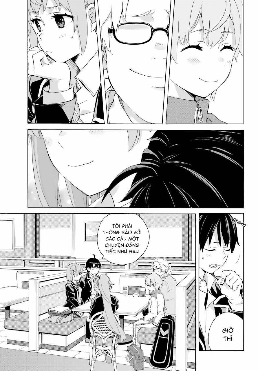 Truyện Tranh Chuyện Tình Thanh Xuân Bi Hài Của Tôi Quả Nhiên Là Sai Lầm - Oregairu trang 6