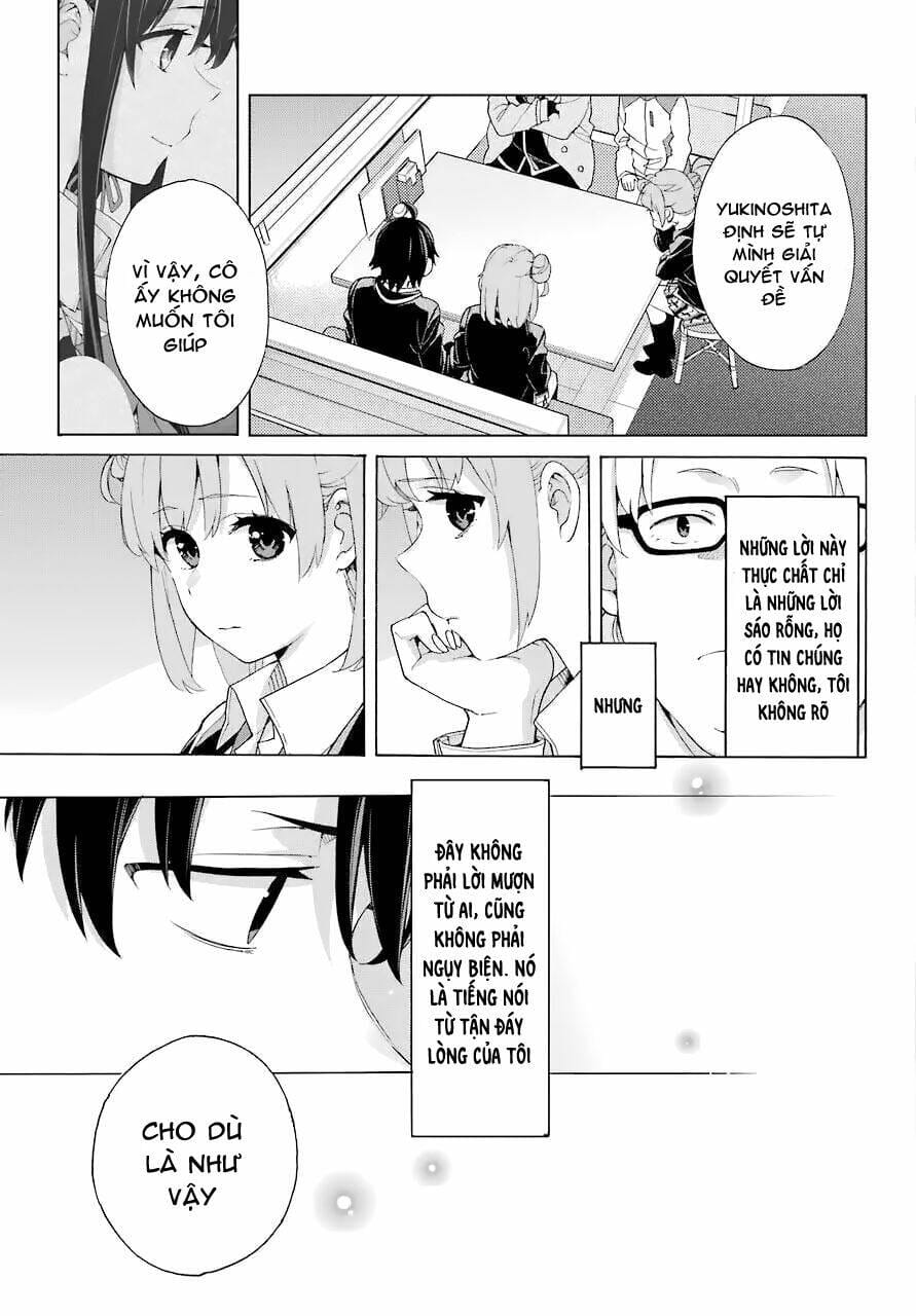 Truyện Tranh Chuyện Tình Thanh Xuân Bi Hài Của Tôi Quả Nhiên Là Sai Lầm - Oregairu trang 6