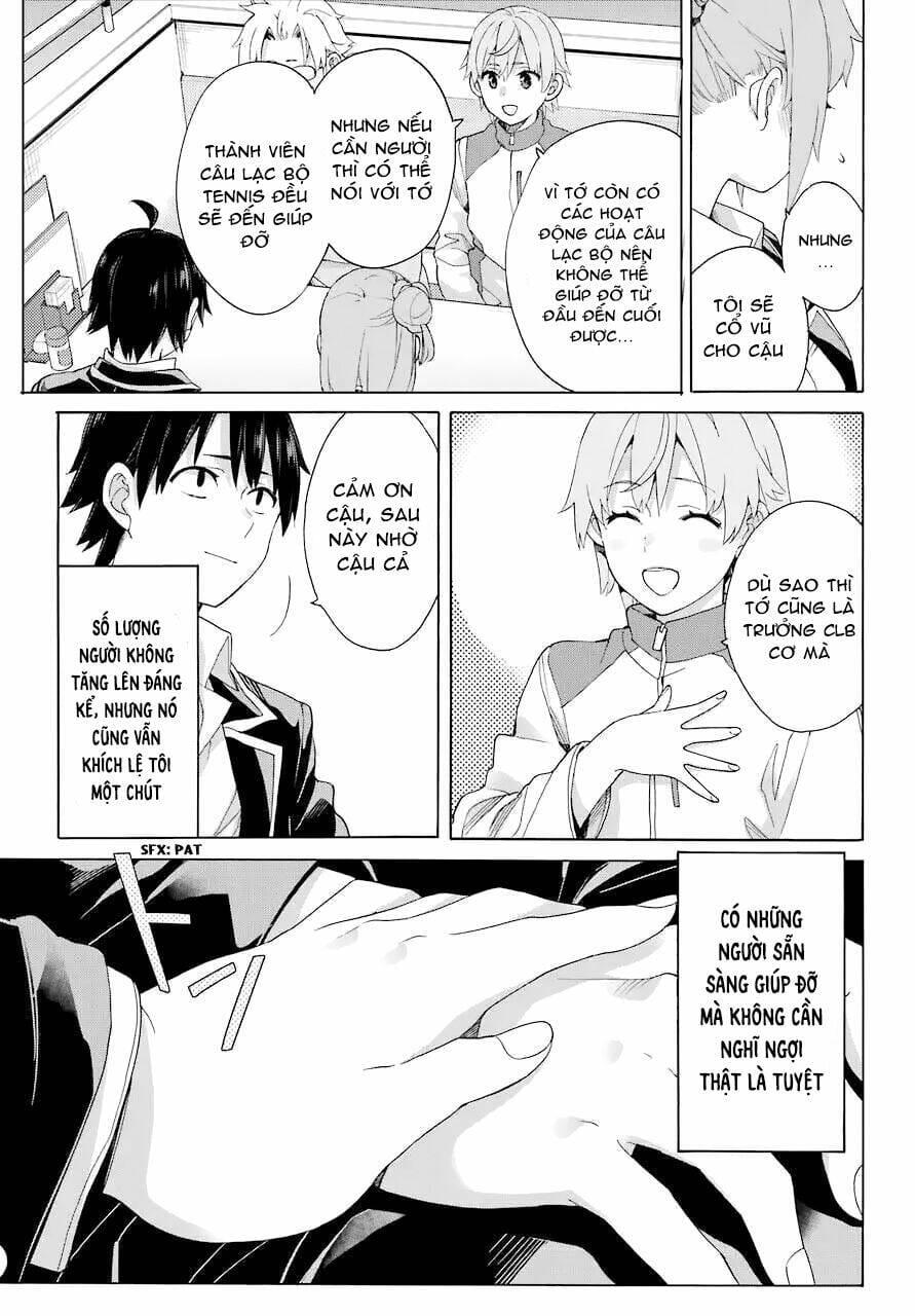 Truyện Tranh Chuyện Tình Thanh Xuân Bi Hài Của Tôi Quả Nhiên Là Sai Lầm - Oregairu trang 6