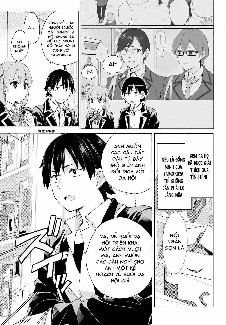 Truyện Tranh Chuyện Tình Thanh Xuân Bi Hài Của Tôi Quả Nhiên Là Sai Lầm - Oregairu trang 6