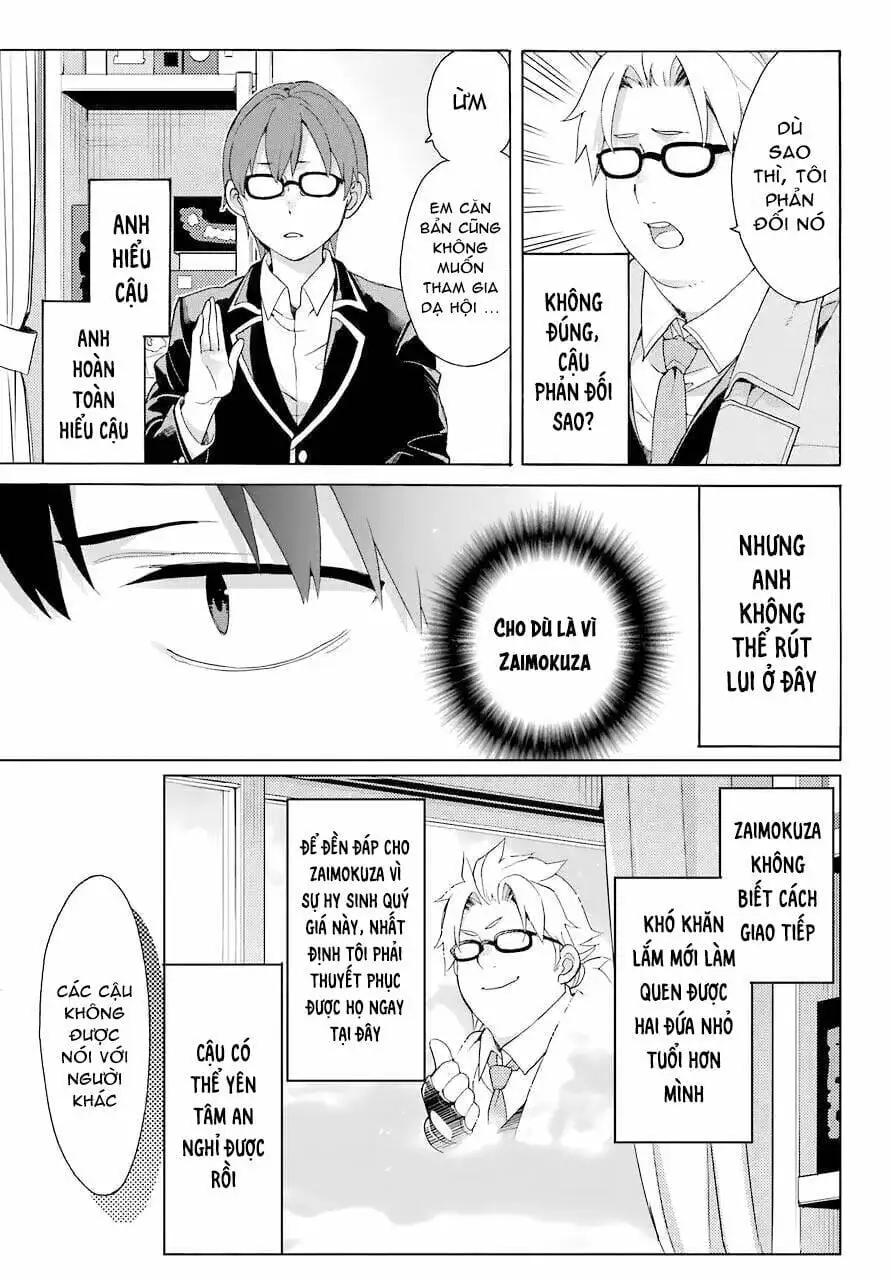 Truyện Tranh Chuyện Tình Thanh Xuân Bi Hài Của Tôi Quả Nhiên Là Sai Lầm - Oregairu trang 6