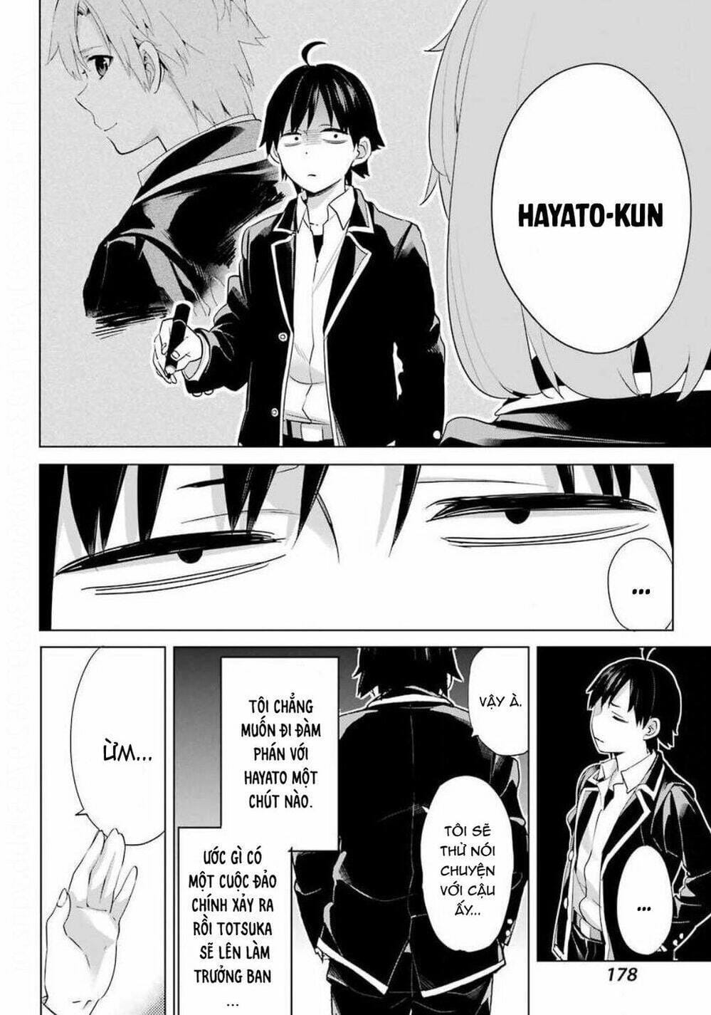 Truyện Tranh Chuyện Tình Thanh Xuân Bi Hài Của Tôi Quả Nhiên Là Sai Lầm - Oregairu trang 6