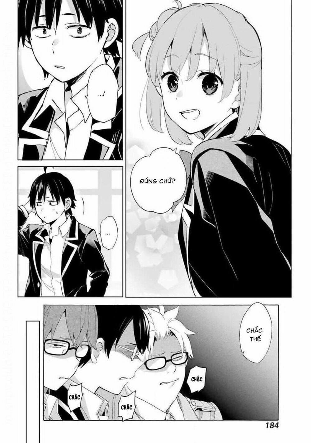 Truyện Tranh Chuyện Tình Thanh Xuân Bi Hài Của Tôi Quả Nhiên Là Sai Lầm - Oregairu trang 6