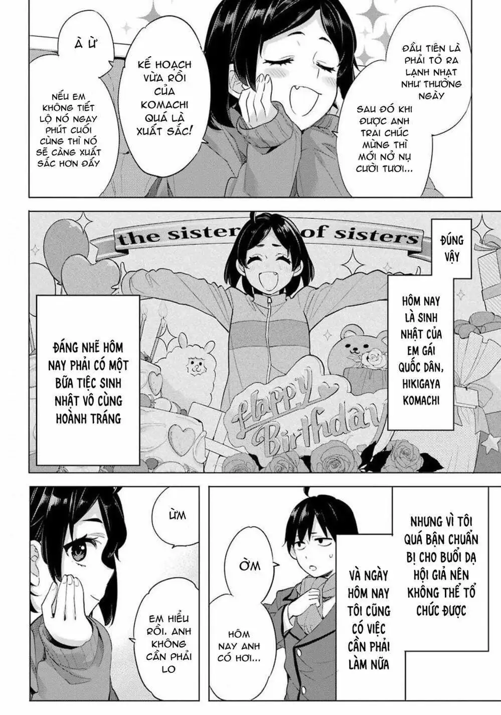 Truyện Tranh Chuyện Tình Thanh Xuân Bi Hài Của Tôi Quả Nhiên Là Sai Lầm - Oregairu trang 6