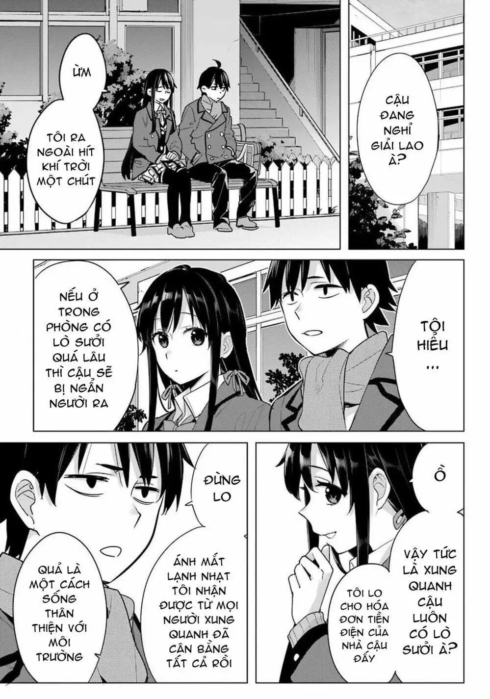 Truyện Tranh Chuyện Tình Thanh Xuân Bi Hài Của Tôi Quả Nhiên Là Sai Lầm - Oregairu trang 6