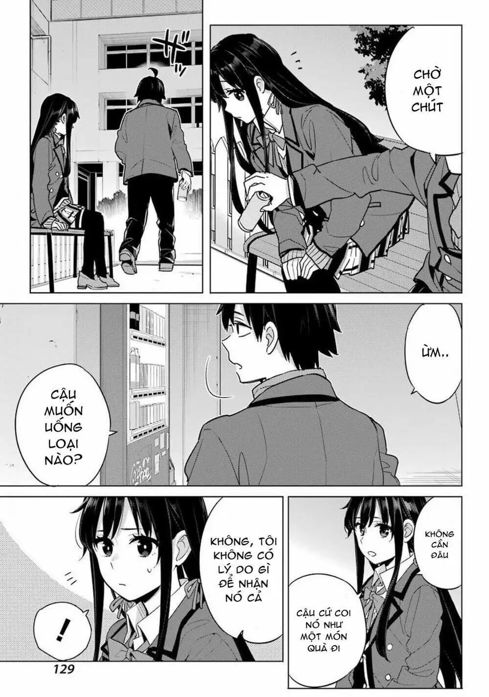 Truyện Tranh Chuyện Tình Thanh Xuân Bi Hài Của Tôi Quả Nhiên Là Sai Lầm - Oregairu trang 6