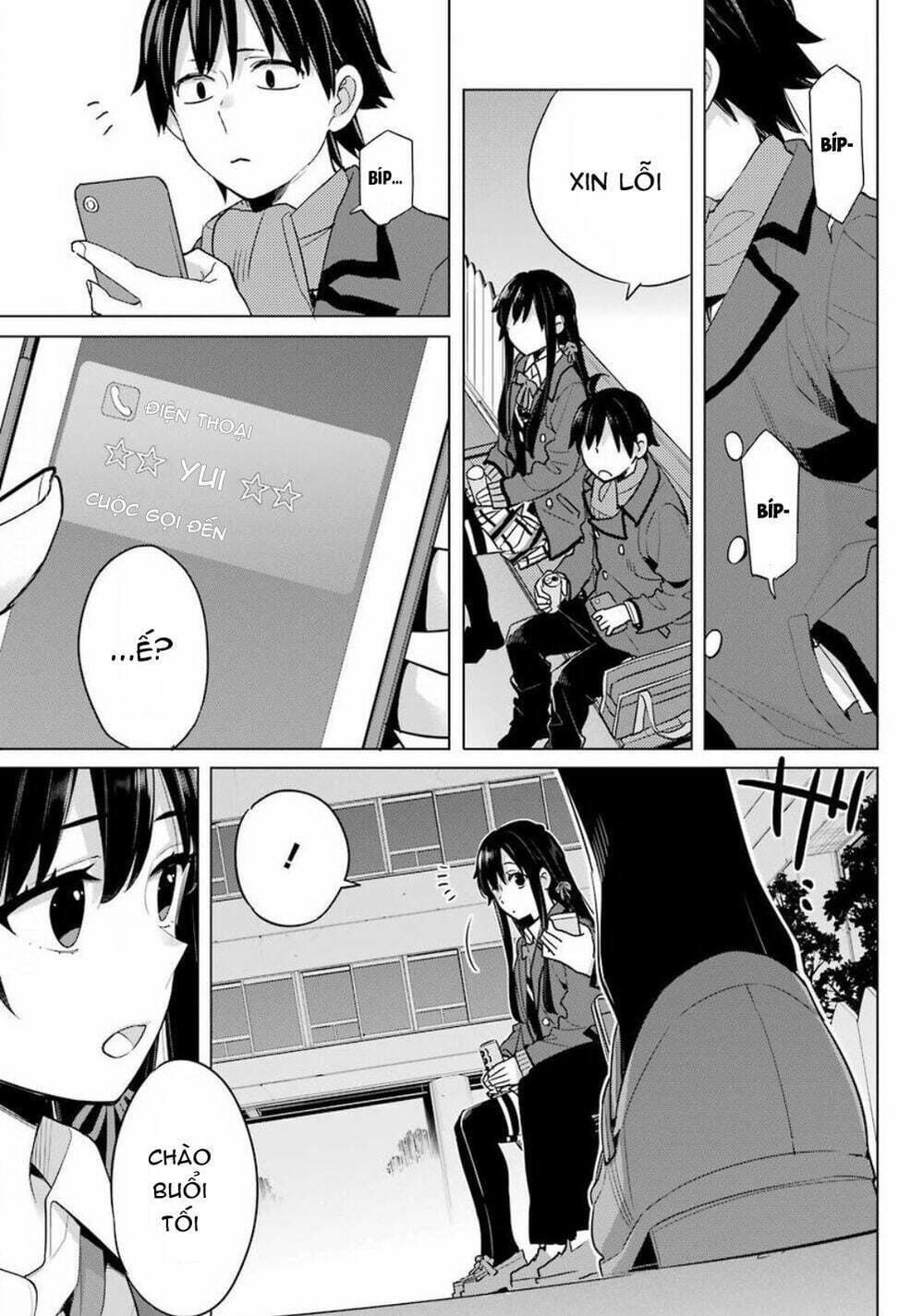 Truyện Tranh Chuyện Tình Thanh Xuân Bi Hài Của Tôi Quả Nhiên Là Sai Lầm - Oregairu trang 6