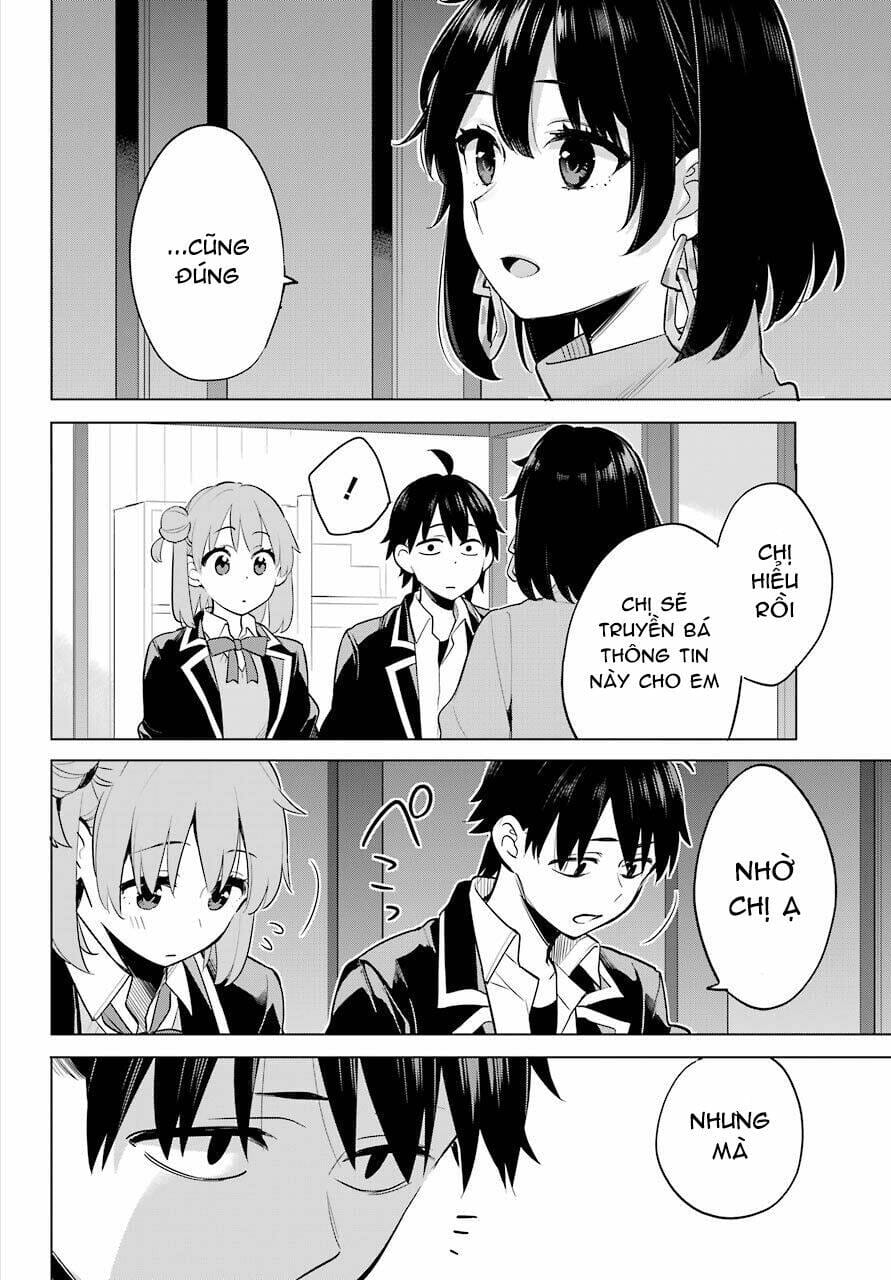 Truyện Tranh Chuyện Tình Thanh Xuân Bi Hài Của Tôi Quả Nhiên Là Sai Lầm - Oregairu trang 6