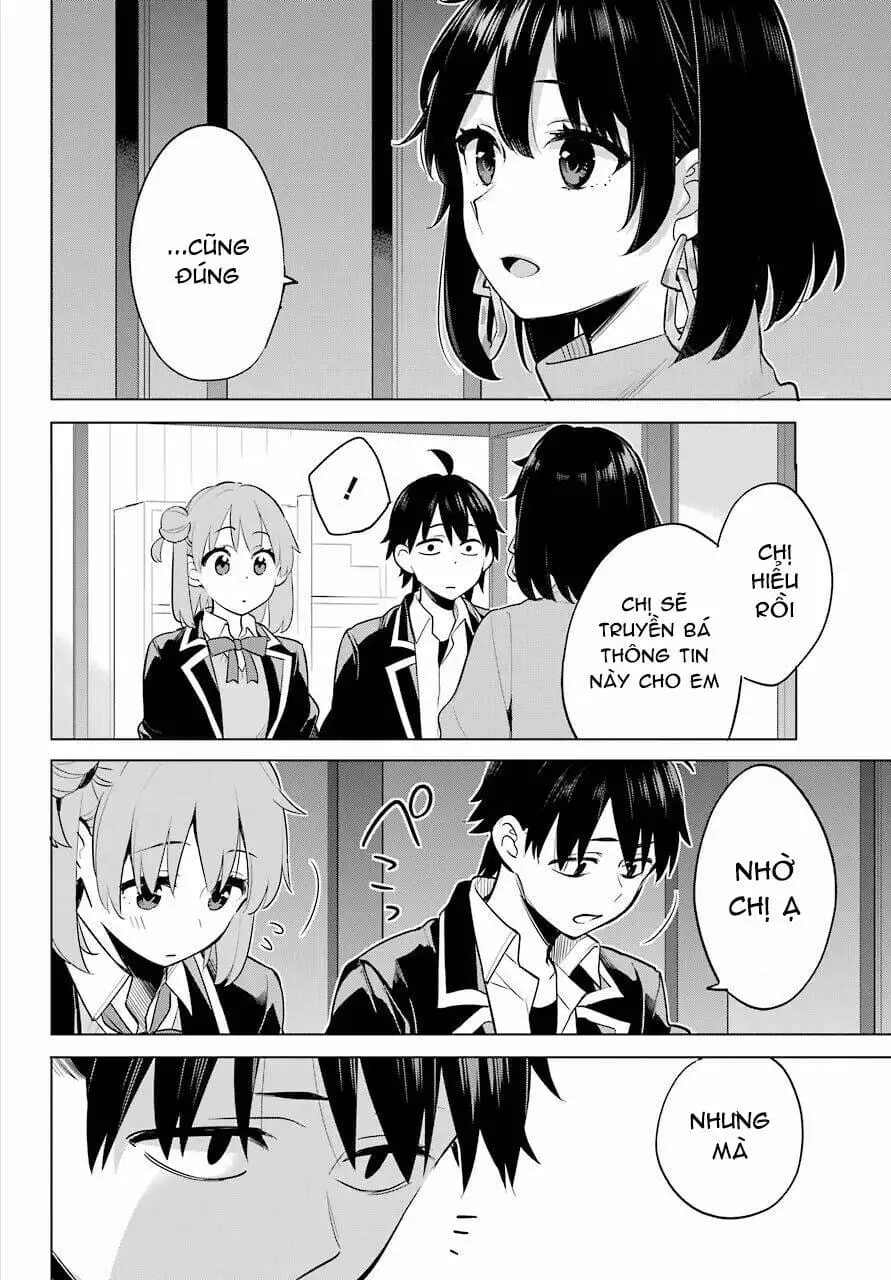 Truyện Tranh Chuyện Tình Thanh Xuân Bi Hài Của Tôi Quả Nhiên Là Sai Lầm - Oregairu trang 6