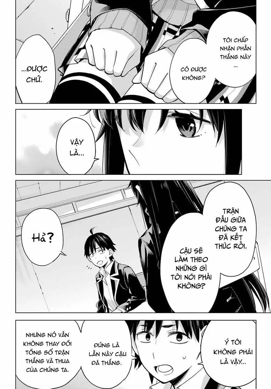 Truyện Tranh Chuyện Tình Thanh Xuân Bi Hài Của Tôi Quả Nhiên Là Sai Lầm - Oregairu trang 6