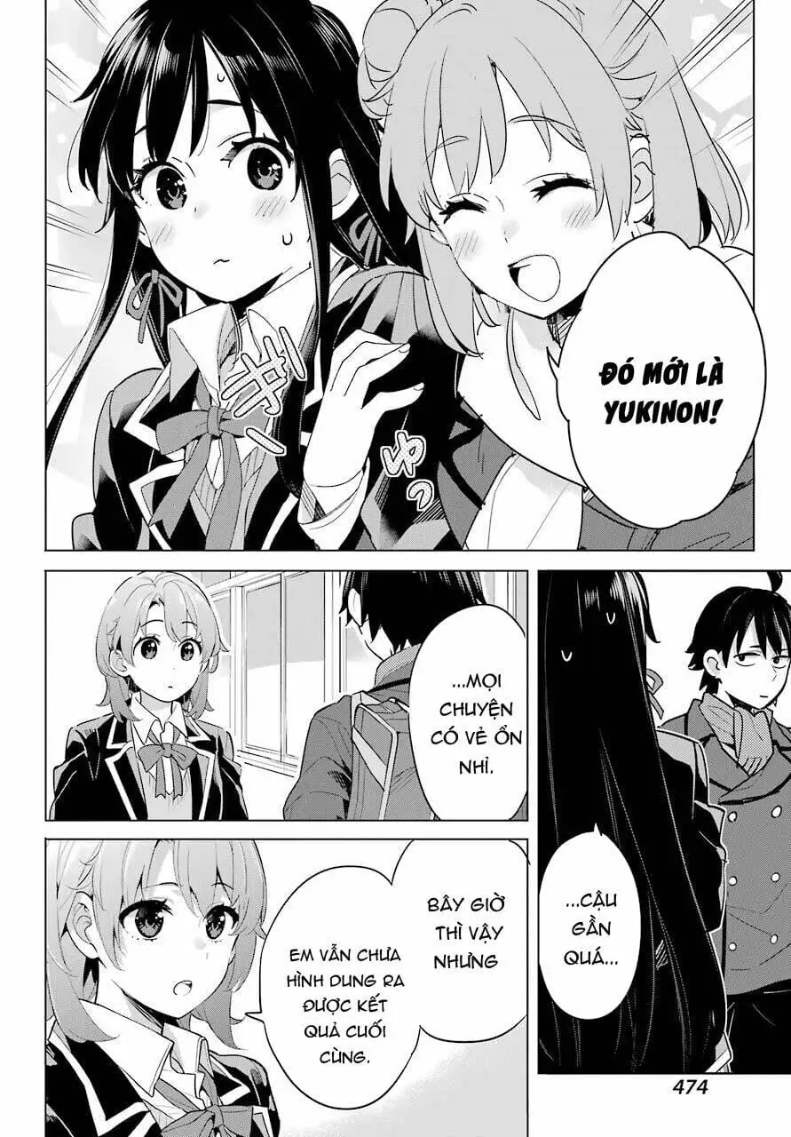Truyện Tranh Chuyện Tình Thanh Xuân Bi Hài Của Tôi Quả Nhiên Là Sai Lầm - Oregairu trang 6