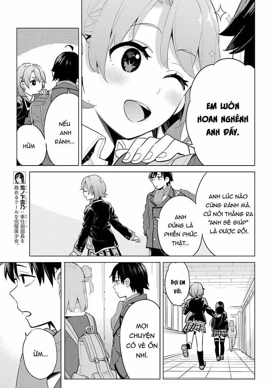 Truyện Tranh Chuyện Tình Thanh Xuân Bi Hài Của Tôi Quả Nhiên Là Sai Lầm - Oregairu trang 6