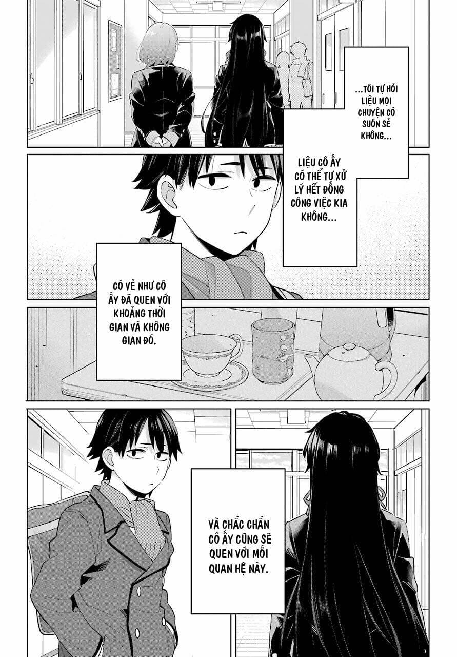 Truyện Tranh Chuyện Tình Thanh Xuân Bi Hài Của Tôi Quả Nhiên Là Sai Lầm - Oregairu trang 6