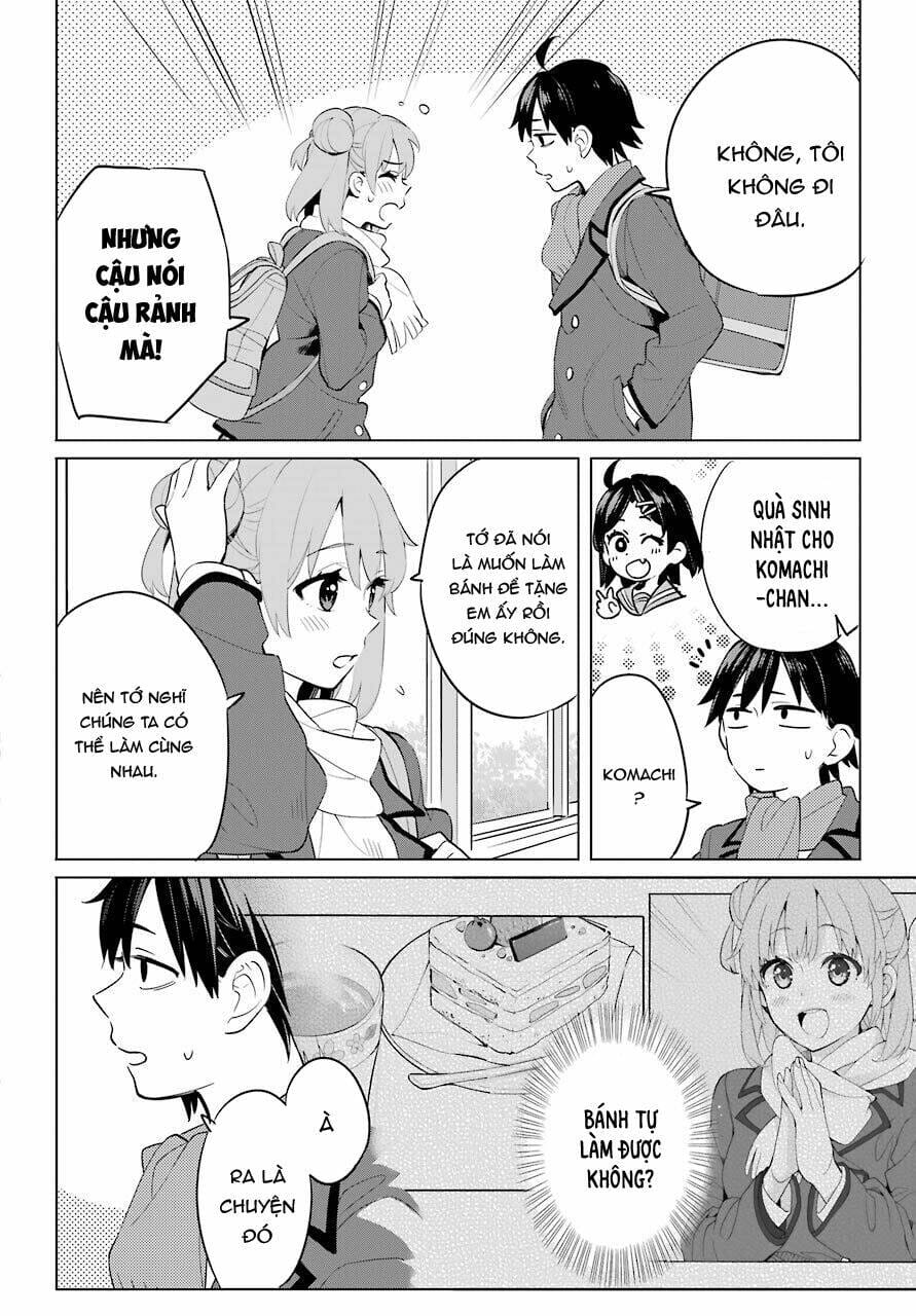 Truyện Tranh Chuyện Tình Thanh Xuân Bi Hài Của Tôi Quả Nhiên Là Sai Lầm - Oregairu trang 6