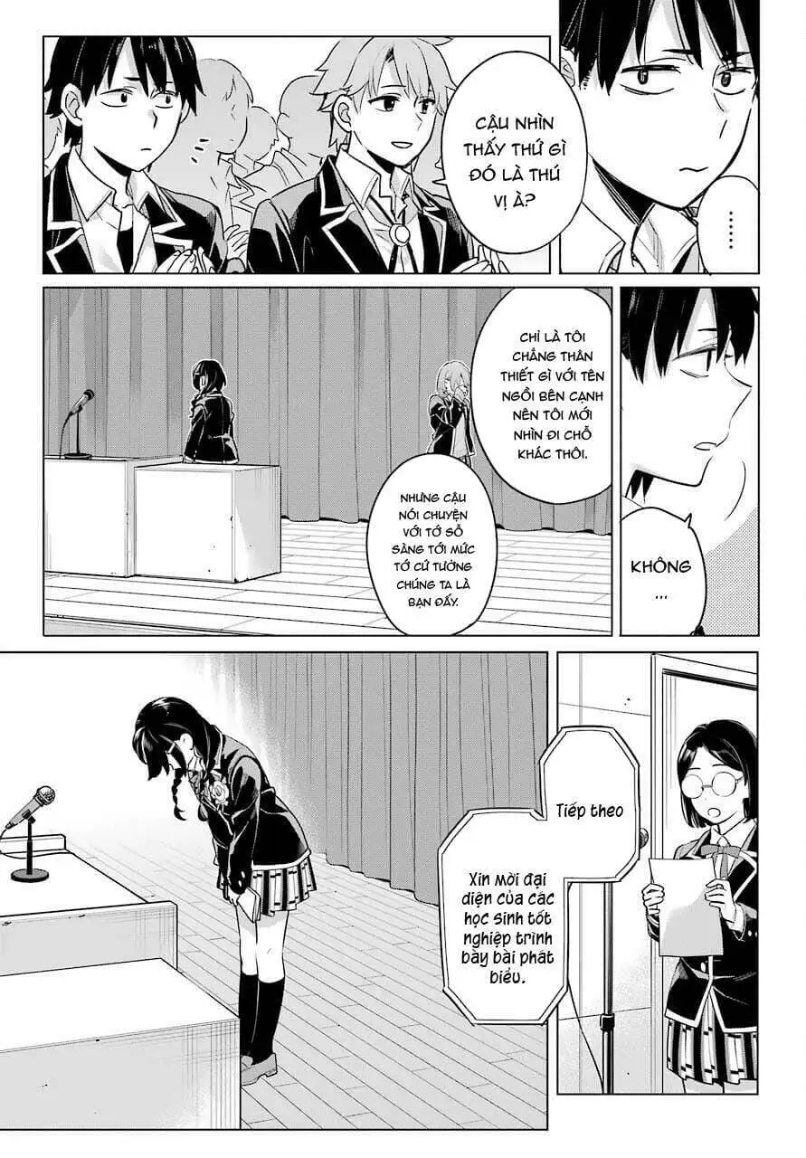 Truyện Tranh Chuyện Tình Thanh Xuân Bi Hài Của Tôi Quả Nhiên Là Sai Lầm - Oregairu trang 6