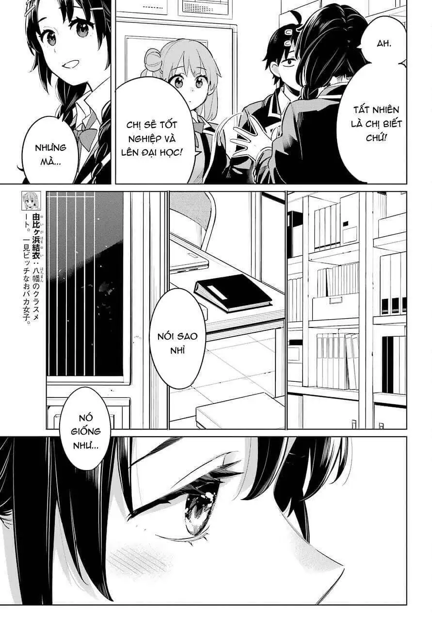 Truyện Tranh Chuyện Tình Thanh Xuân Bi Hài Của Tôi Quả Nhiên Là Sai Lầm - Oregairu trang 6