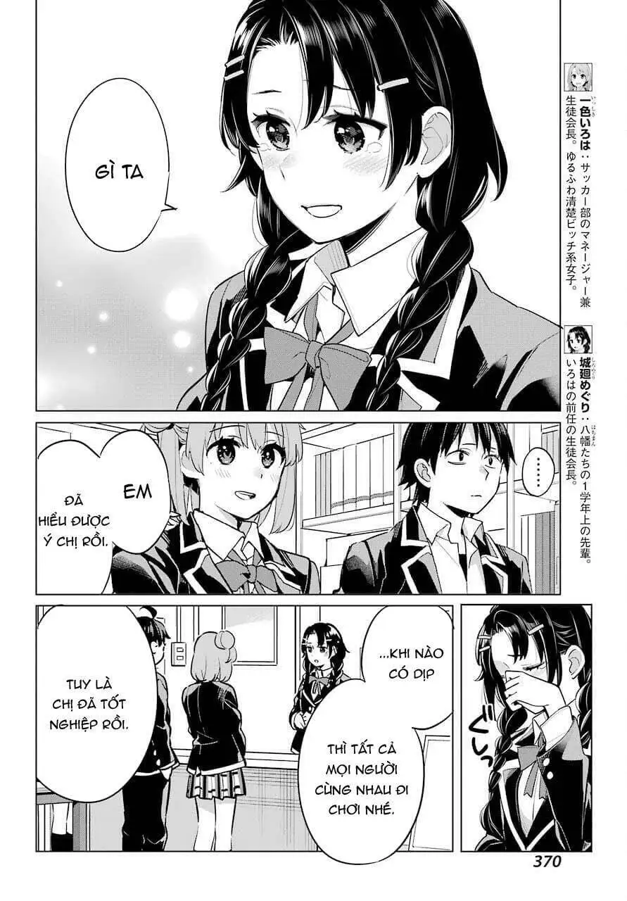 Truyện Tranh Chuyện Tình Thanh Xuân Bi Hài Của Tôi Quả Nhiên Là Sai Lầm - Oregairu trang 6