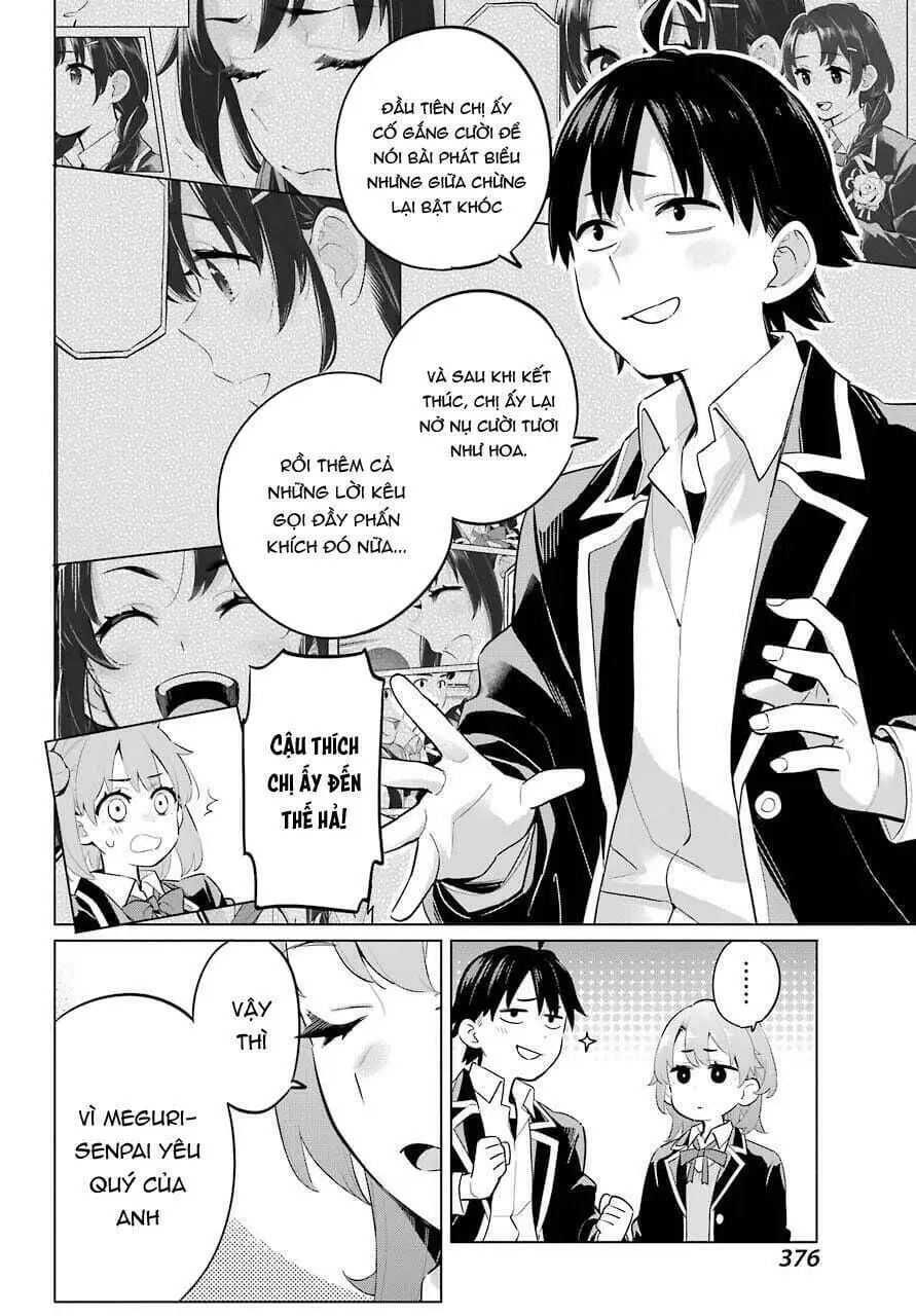 Truyện Tranh Chuyện Tình Thanh Xuân Bi Hài Của Tôi Quả Nhiên Là Sai Lầm - Oregairu trang 6