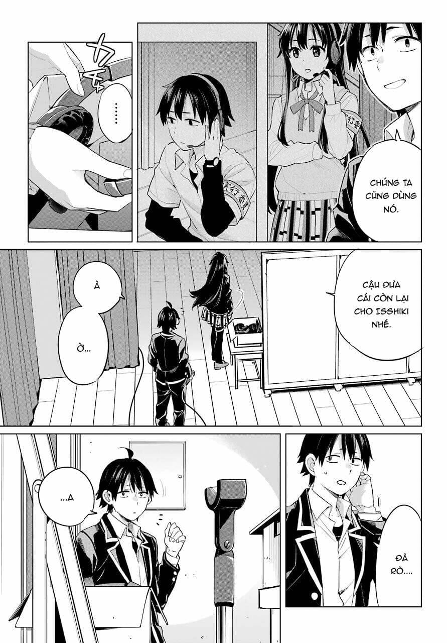 Truyện Tranh Chuyện Tình Thanh Xuân Bi Hài Của Tôi Quả Nhiên Là Sai Lầm - Oregairu trang 6