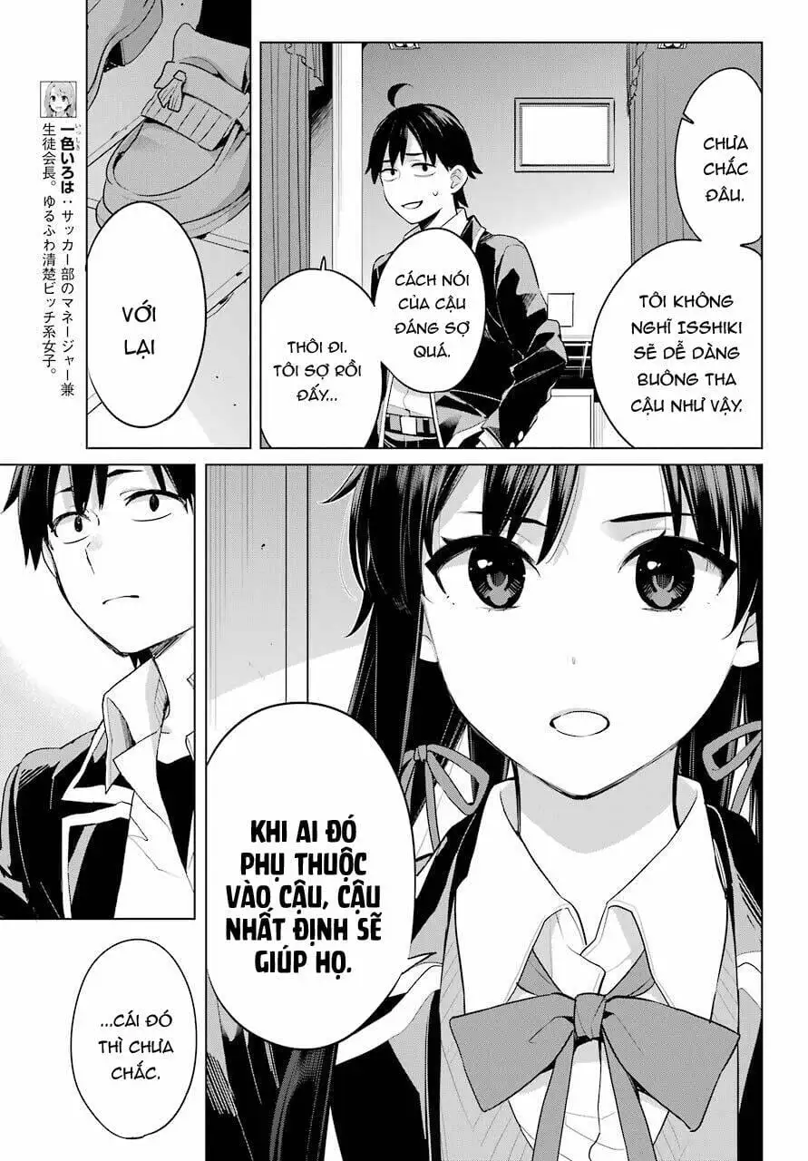 Truyện Tranh Chuyện Tình Thanh Xuân Bi Hài Của Tôi Quả Nhiên Là Sai Lầm - Oregairu trang 6