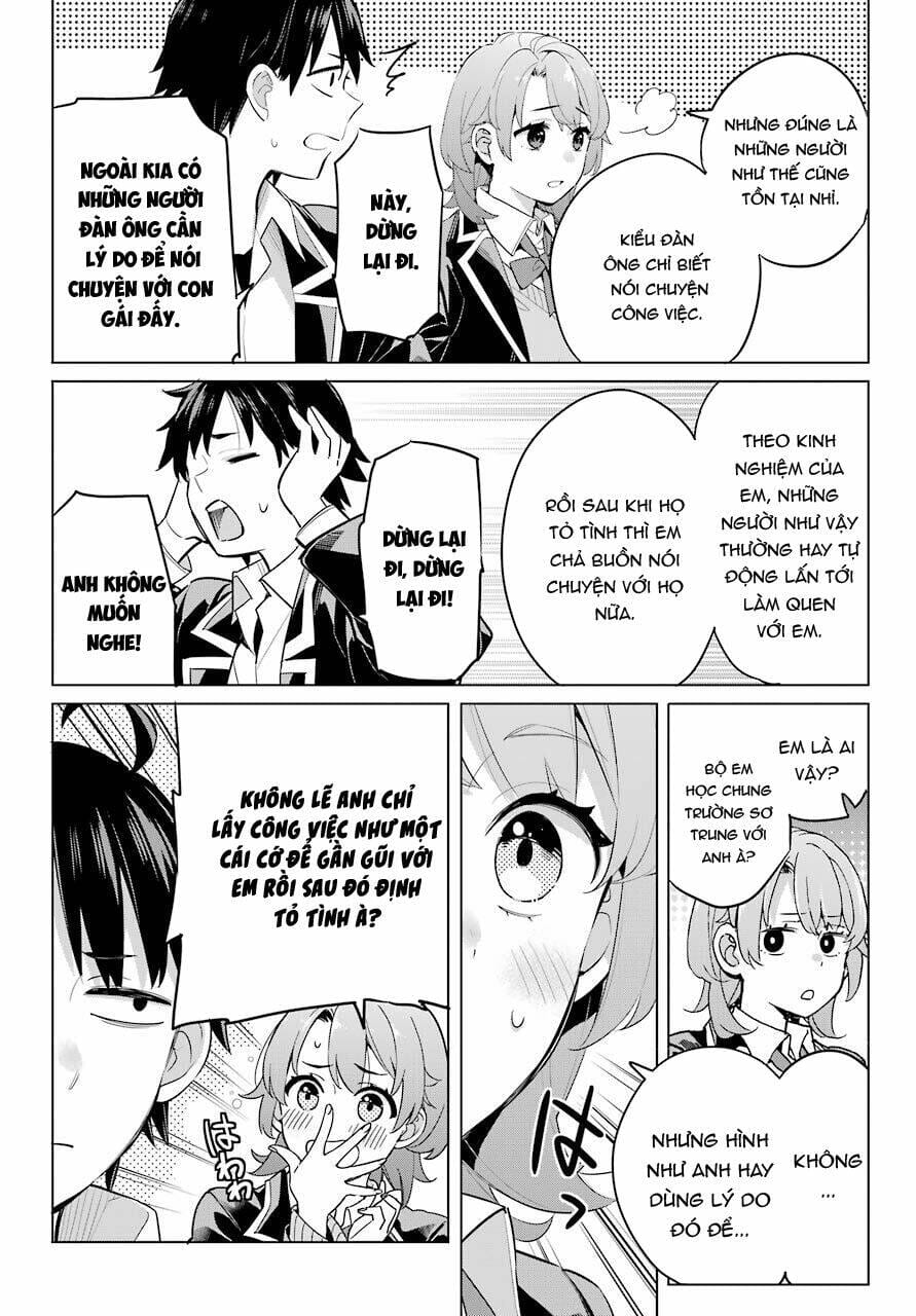 Truyện Tranh Chuyện Tình Thanh Xuân Bi Hài Của Tôi Quả Nhiên Là Sai Lầm - Oregairu trang 6